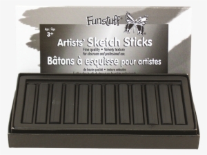 Funstuff® Artists' Sketch Sticks - Chocolate