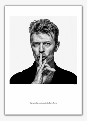Exclusive Collectors Lithograph Of Icon David Bowie - Gavin Evans David Bowie