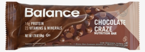 Balance Bar Nutrition Bar Chocolate Craze