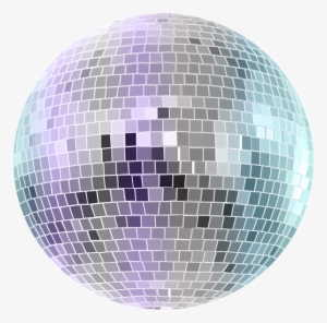 0, - Gold Disco Ball Transparent