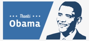 Obama Banner3 - Stencil Drawing Of Obama