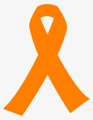 Leukemia Ribbon Png - Orange Cancer Ribbon