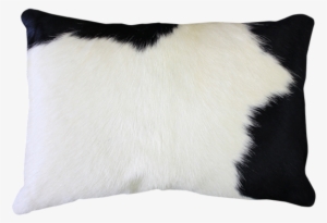 Faro Long Cushion White - Cowhide Cushions Nz