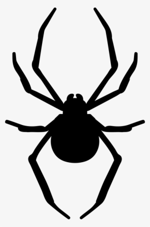Spider Arthropod Animal Silhouette Svg Png Icon Free - Bug Silhouette