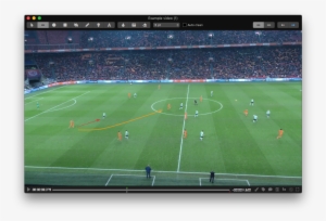 The Line Tool Allows You To Create Lines, Dotted Lines - Soccer-specific Stadium