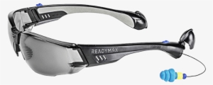 Readymax Soundshield Construction Smoke Anti Fog Safety - Glasses With Hearing Protection