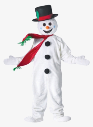 Frosty The Snowman - Mens Snowman Mascot Costume