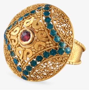 Designer Jewellery Rings Malviya - Gold Ring Transparency Png