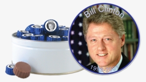 Bill Clinton President Tin With Bill Clinton Two-bite - Bill Clinton