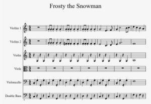 Frosty The Snowman Sheet Music 1 Of 4 Pages - Self Portrait In Three Colors Mingus