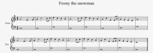 Frosty The Snowman Sheet Music 1 Of 1 Pages - Sayo Nara Ddlc Sheet Music
