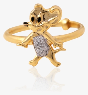 Cute Jerry Gold Ring - Gold