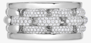 Classic Diamondring With Diamonds - Engagement Ring