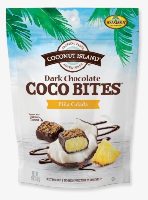 Coco Bites Pina Colada - Anastasia Coconut Cashew Crunch