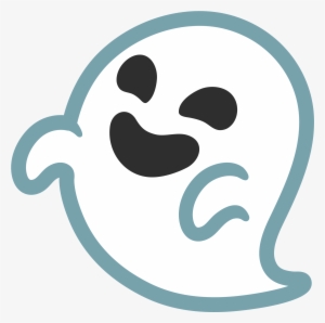 Emoji U1f47b - Svg - Ghost Emoji Android Png
