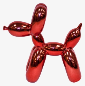 Balloon Dog By Jeff Koons Transparent Png - Jeff Koons Sculpture Png