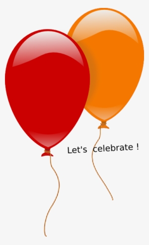 Orange And Red Balloons