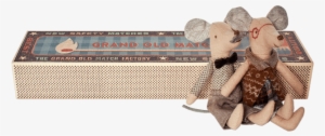 Maileg Grandma & Grandpa Mice In Extra Large Box - Maileg Grandpa And Grandma Mice-in-a-matchbox