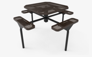Standard Metal Bonded Picnic Table - Table