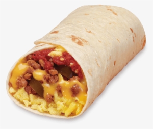 Cut Spicychorizoburrito - Taco Johns Breakfast Burrito