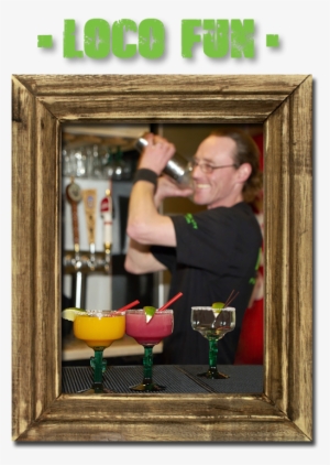 Great Margaritas, Full Bar, Award Winning Chips And - Rustic Photo Booth Frames 3ct Birthday Party Supplies