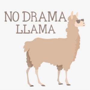 No Drama Llama Clip Art Transparent Stock - L Llama