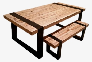 Rustic Contemporary Pallet Wood Table - Wood