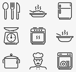 Kitchen - Work Icons