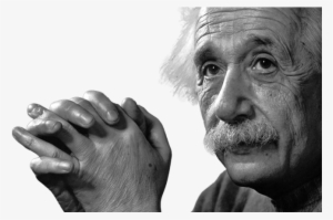 Albert Einstein Thinking Close Up - Albert Einstein