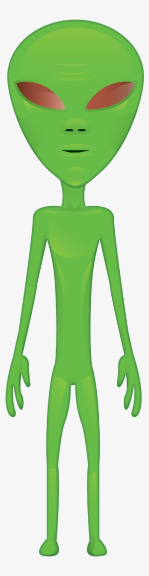 This Skinny Green Alien Clip - Green Alien Clip Art Transparent PNG -  600x1386 - Free Download on NicePNG