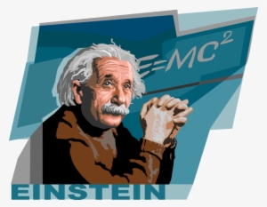 Vector Illustration Of Albert Einstein, German Theoretical - Albert Einstein