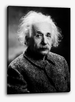 Albert Einstein On Canvas - Albert Einstein Big Size