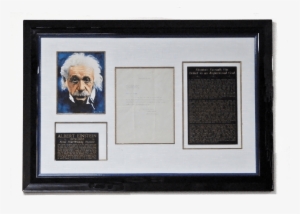 Albert Einstein Signed Letter - Albert Einstein