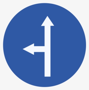 Clipart Road Straight Road - Traffic Sign