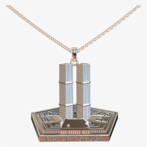 We Will Never Forget - Twin Tower Pendant