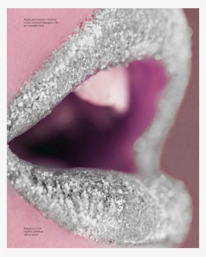 “semi Transparent Glitter Lips Made - Younique Yellow Status Lips
