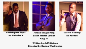 As Malcolm X, Jordan Dragonking As Dr - Formal Wear