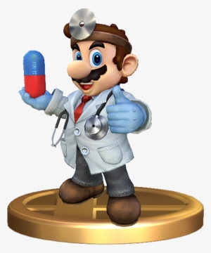 Dr Mario Trophy Ssbriot - Dr Mario Joins The Battle