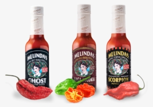 5 Pack Of Melindas Original Scorpion Pepper Sauce -