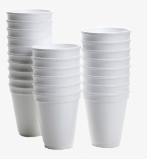 White Polystyrene Cups All Sizes Catering - Polystyrene Cups