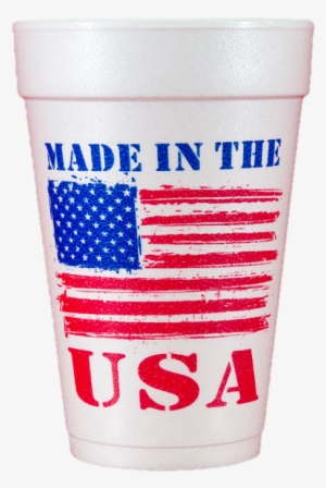 Pre-printed Styrofoam Cups Made In The Usa