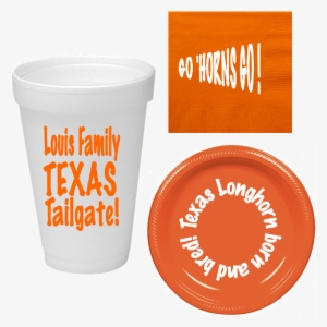 Game Day Tailgate Bundle With Foam Cups- In Your Team's - Circle