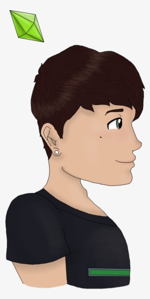 Dil Profile Drawing By Chinafan15 On Deviantart - Drawing
