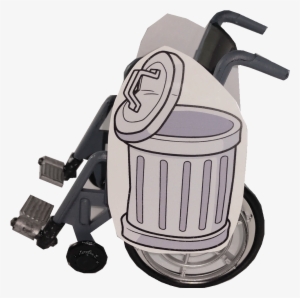 Trash Can Oscar Lookalike Wheelchair Costume Child's - Waste Container