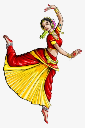 Indian classical dancer wall mural  murals mudra sari actor   myloviewcom