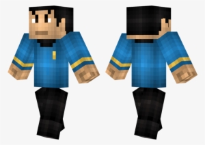 Spock - Green And Black Minecraft Skins