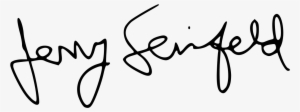 File - Seinfeldsignature - Svg - Jerry Seinfeld Signature Png
