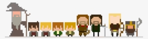 Banner Library Download Lord Of The Rings Shall Free - Lord Of The Rings Pixel Art