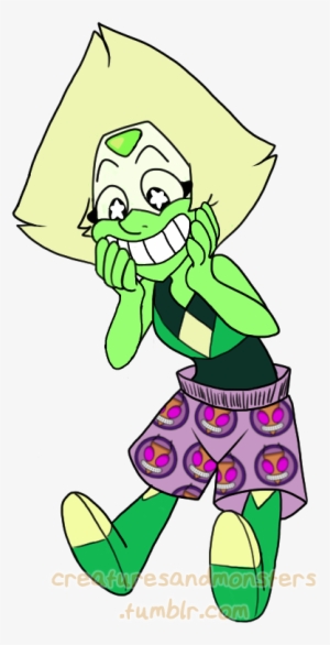 Esandmonsfers Fumblr Green Fictional Character Clip - Steven Universe Tumblr Png Peridot