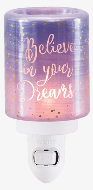 Believe In Your Dreams Mini Scentsy Candle Warmer - Believe In Your Dreams Scentsy Warmer